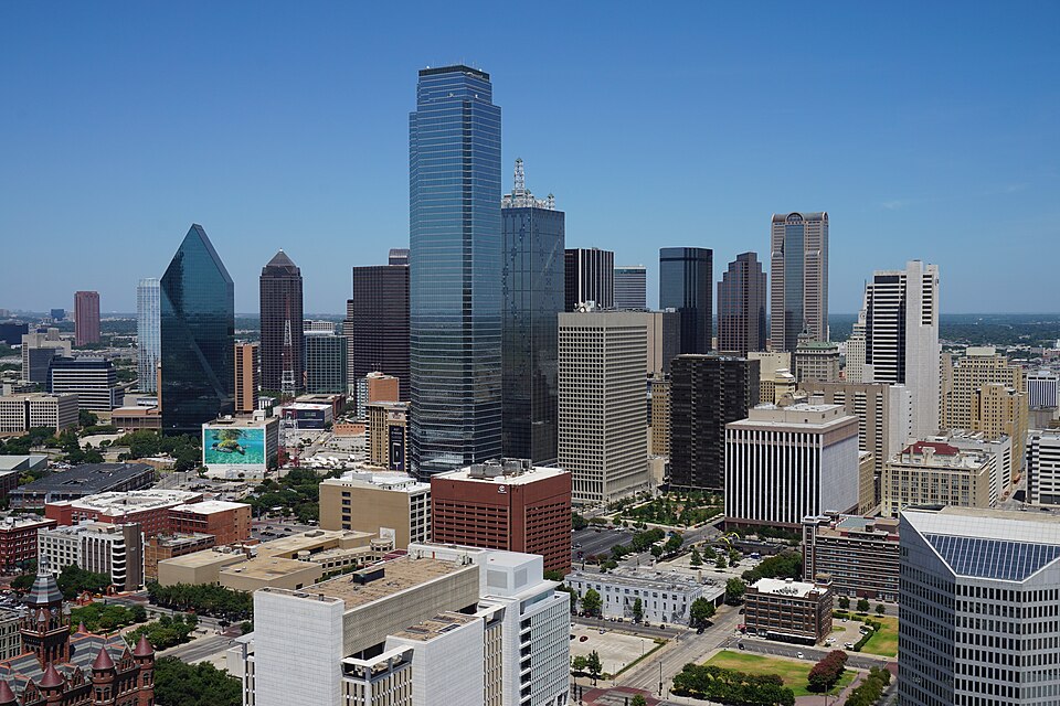 Dallas city view